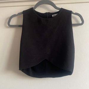 zara crop top